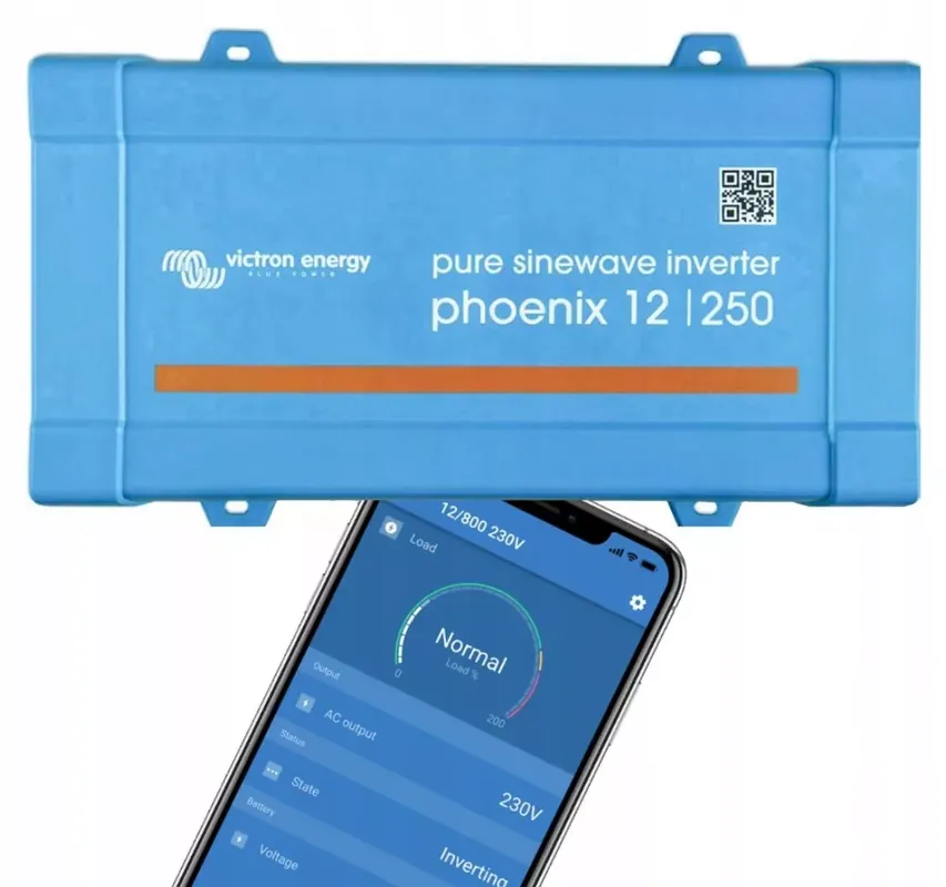 Ekspresowa wysyłka - Przetwornica napięcia / Falownik Victron Energy Phoenix 12/250 200/400W VE.Direct Schuko